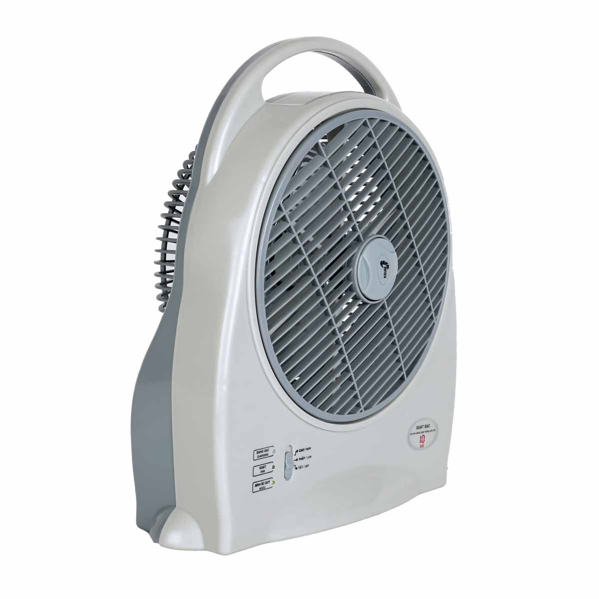 Quạt sạc Asia QS1001-SV0