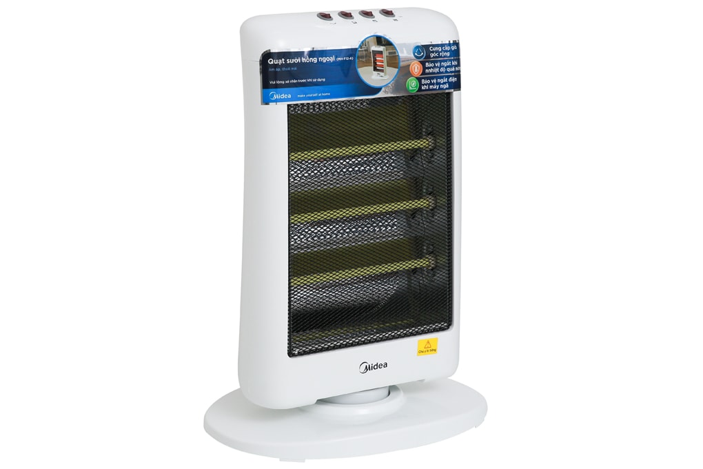 Quạt sưởi hồng ngoại Midea MH-F12-A 1200W