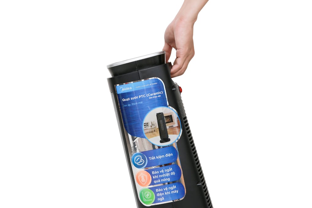 Quạt sưởi nhiệt ceramic Midea MH-P20-AR