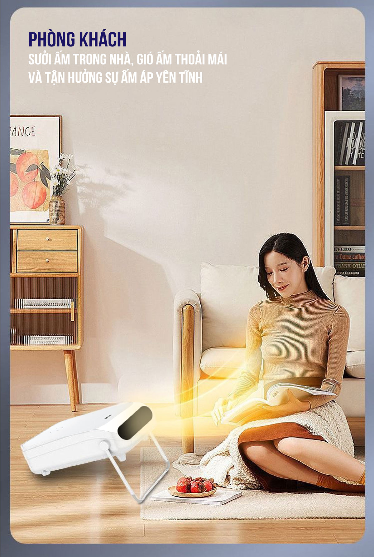 Quạt sưởi phòng tắm đa năng Roler RL - 2116GW