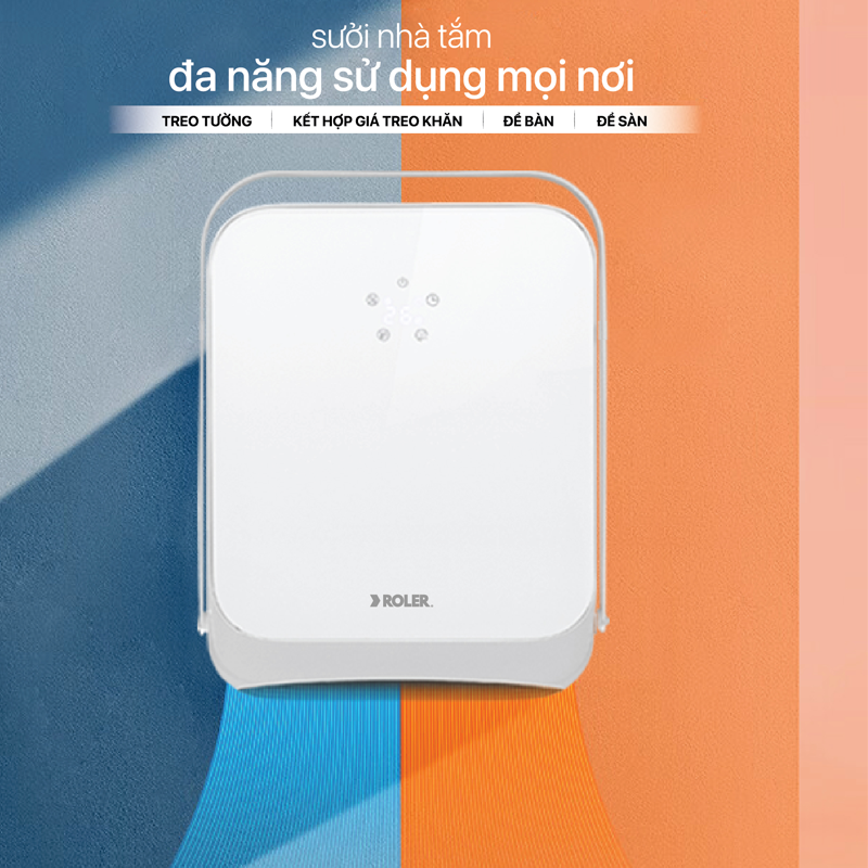 Quạt sưởi phòng tắm Roler RL - 2116GW