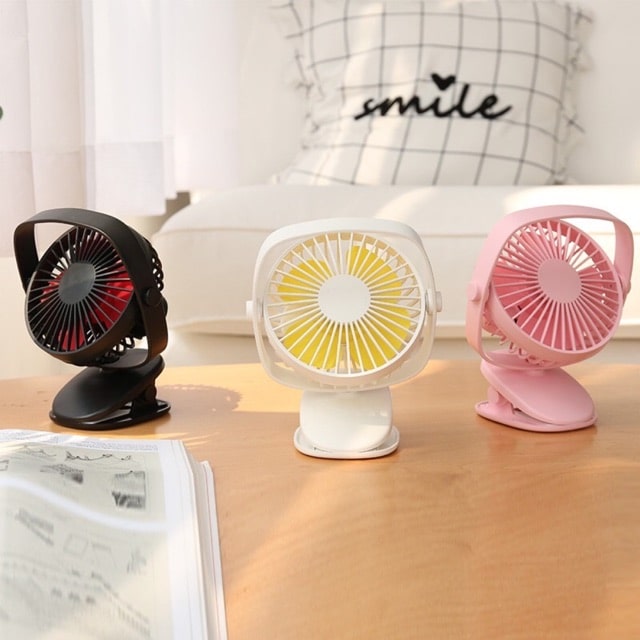Quạt tích điện kẹp bàn Clip Fan BJJ-838