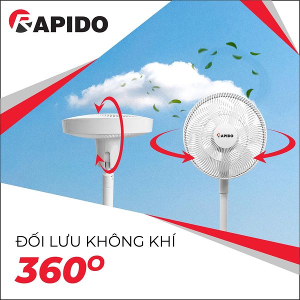 Quạt tích điện Rapido RBF-30