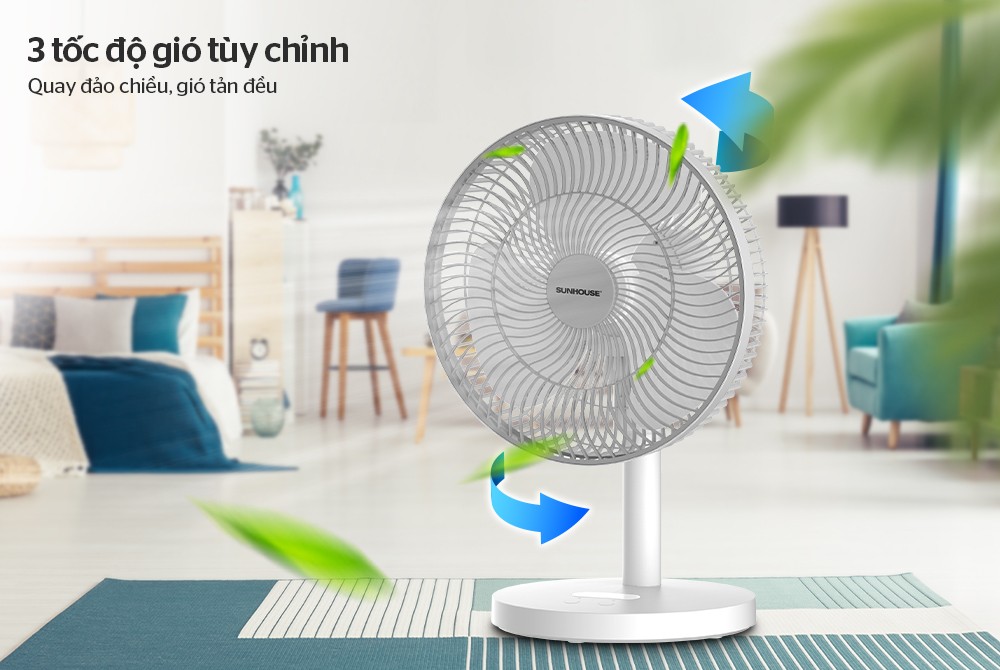 Quạt tích điện Sunhouse SHD7115