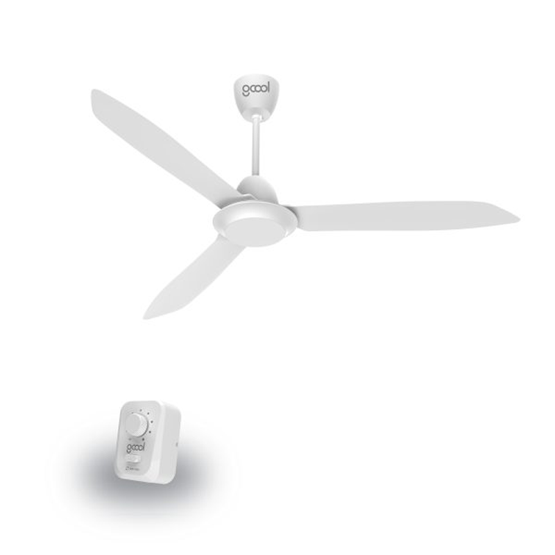 Quạt trần 3 cánh GCool Smart DC Copter 03 R-trắng - điều khiển