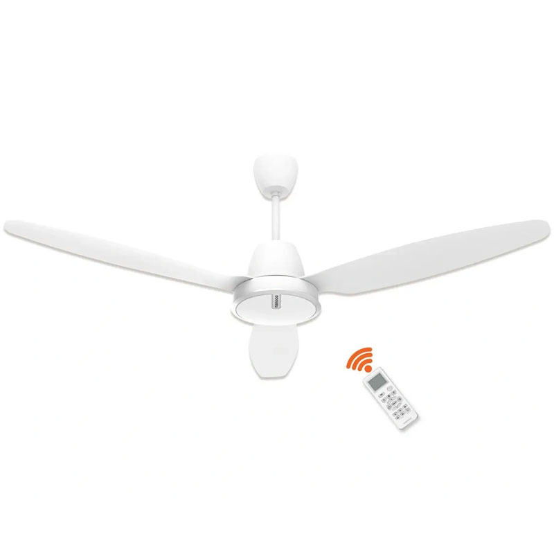 Quạt trần 3 cánh Nanoco DC NCF6031-W-trắng-ti43-Điều khiển