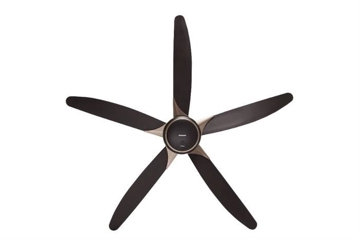 Quạt trần 5 cánh Panasonic DC F-60GDS-BS-màu nâu - có điền khiển