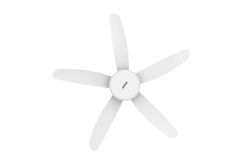 Quạt trần 5 cánh Sunhouse Apex APF7678W-đèn LED-Điều khiển