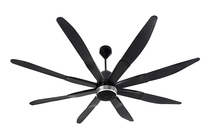 Quạt trần 8 cánh Panasonic F-80ZBR- DK 2.0m - Đen