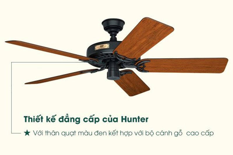 Quạt Trần Luxuryfan Hunter Original 50685