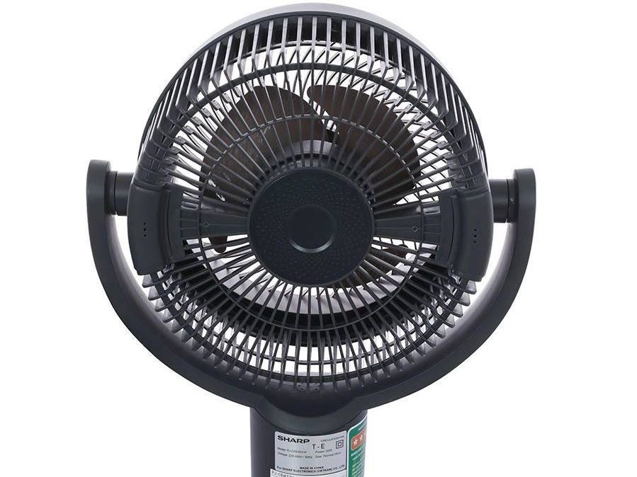 Quạt tuần hoàn 3 cánh Sharp DC PJ-CD433V-H-Điều khiển-giọng nói