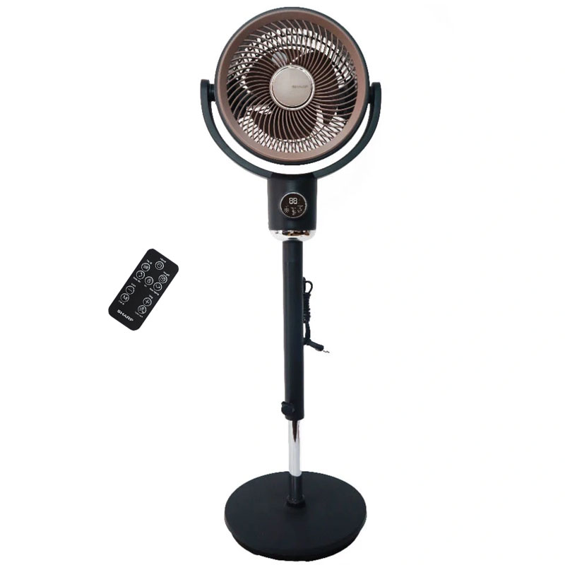 Quạt tuần hoàn 3 cánh Sharp DC PJ-CD433V-H-Điều khiển-giọng nói