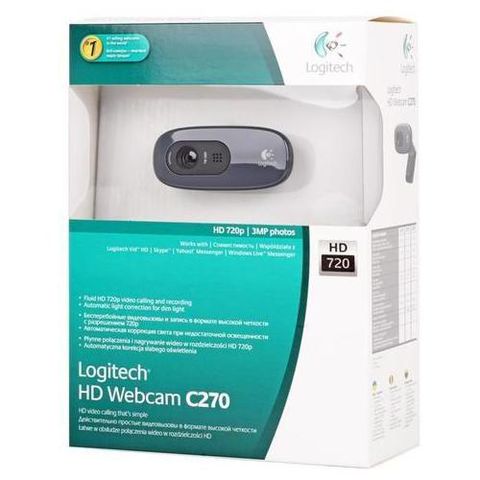 Quiccam Logitech C270 - Mono Heads - FE