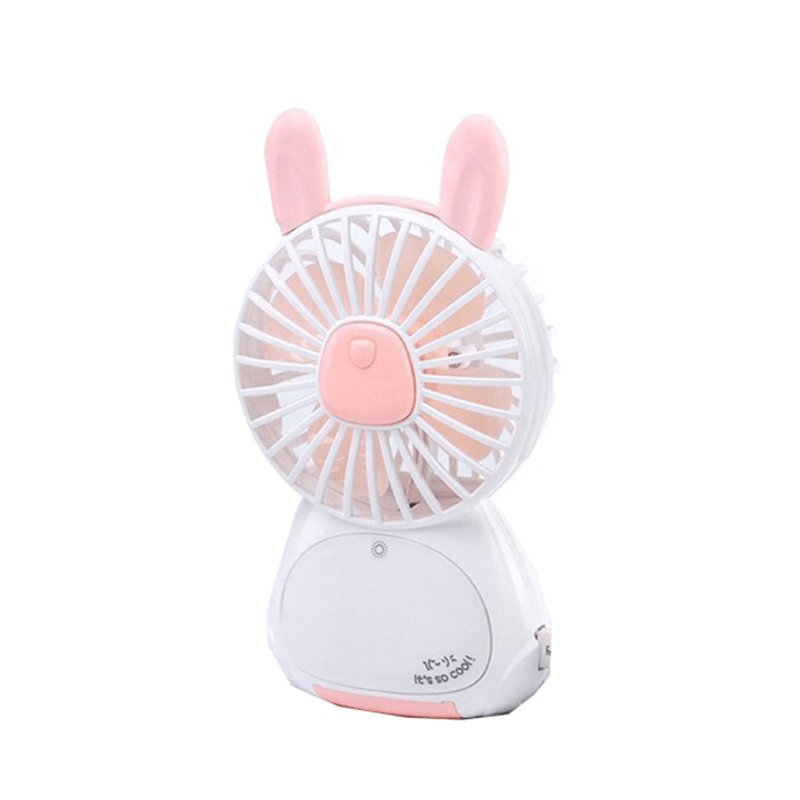 Quạt Mini tích điện tích hợp đèn ngủ It's so cool