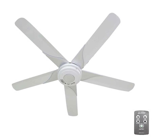 Quạt trần 5 cánh Mitsubishi C56-RQ5 - Điều khiển - Thailand