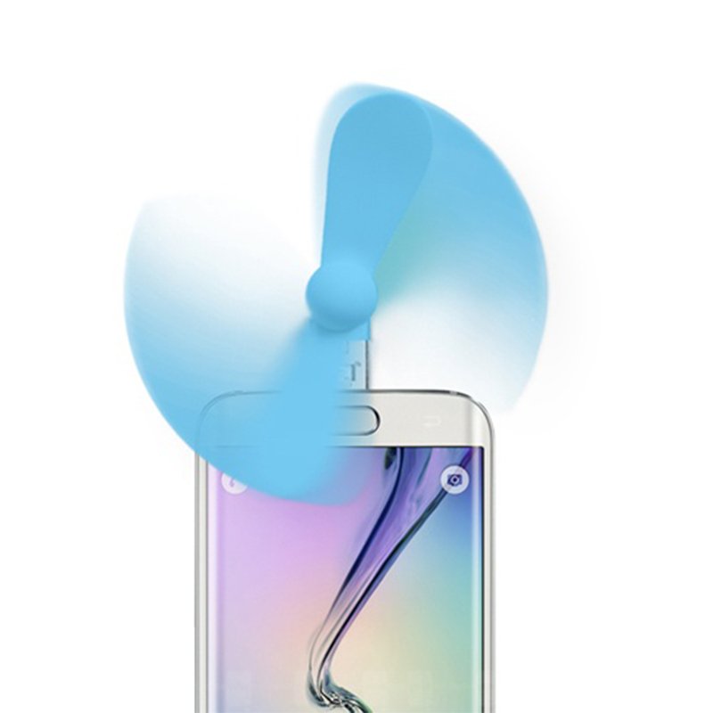 Quạt USB chân điện thoại Micro