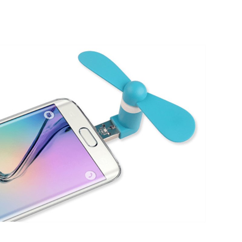 Quạt USB chân điện thoại Micro