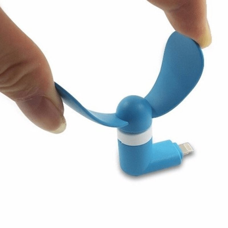 Quạt USB chân điện thoại Micro
