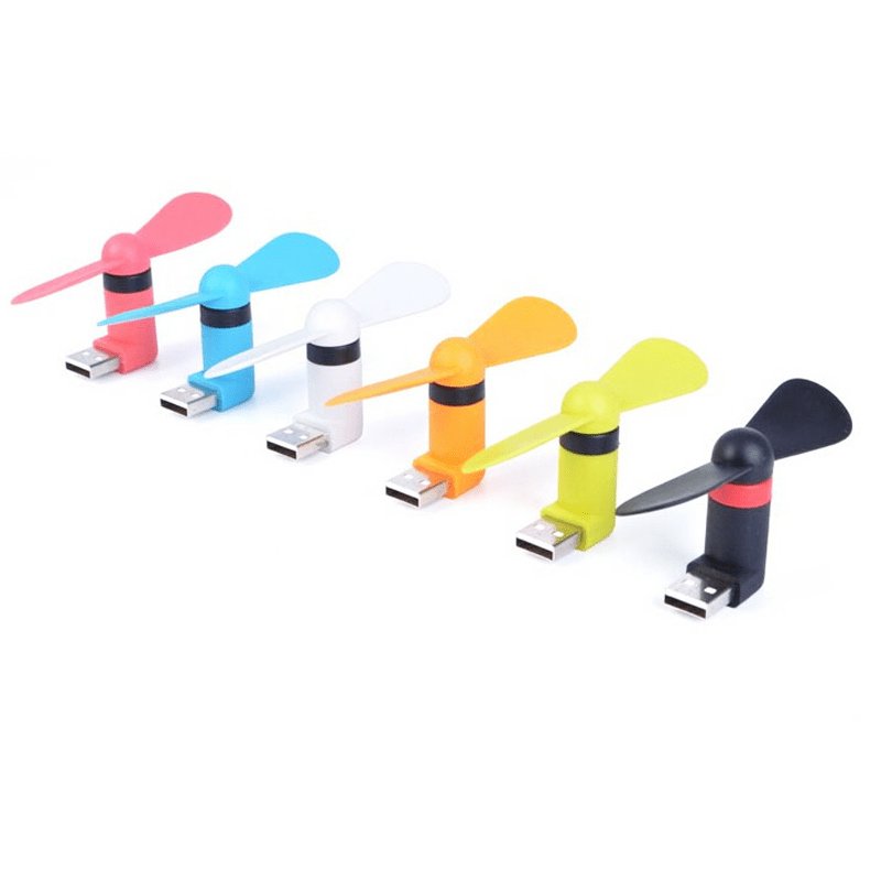 Quạt USB chân điện thoại Micro