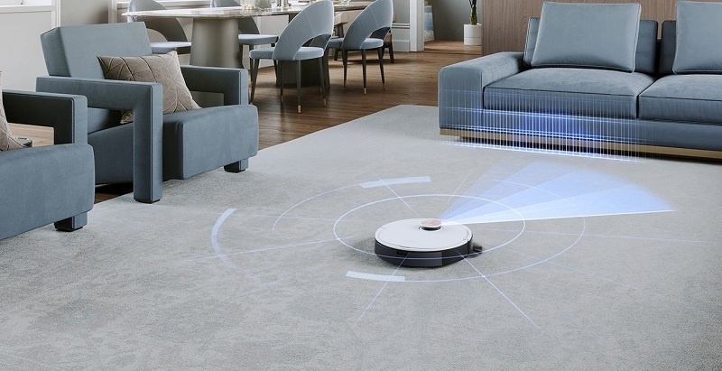 Robot hút bụi Ecovacs Deebot Ozmo T8 Plus