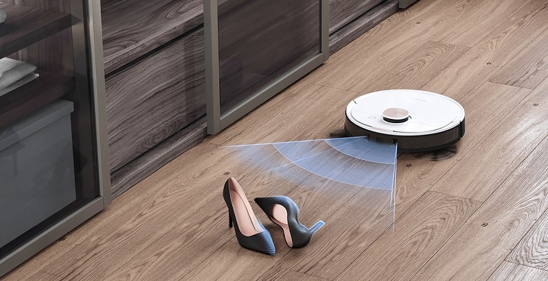 Robot hút bụi Ecovacs Deebot Ozmo T8 Plus