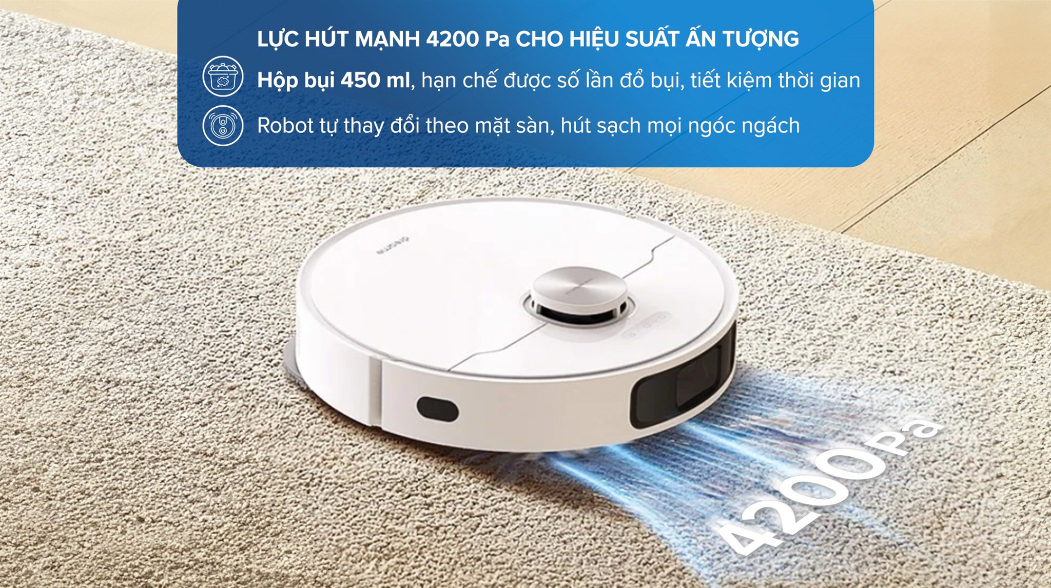 Robot hút bụi lau nhà Dreame L10 Prime