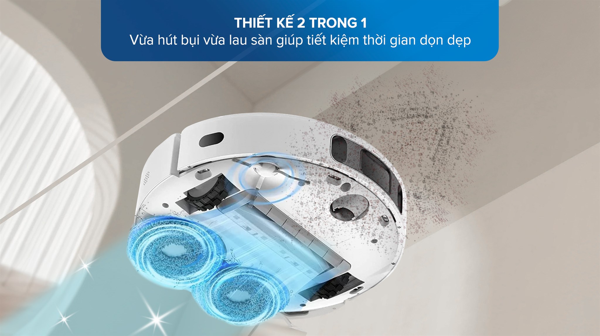 Robot hút bụi lau nhà Dreame L10 Prime