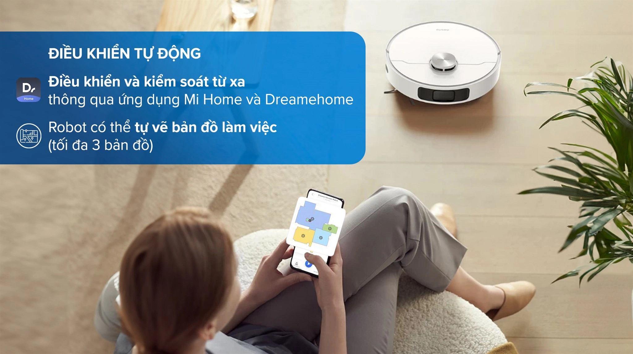 Robot hút bụi lau nhà Dreame L10 Prime