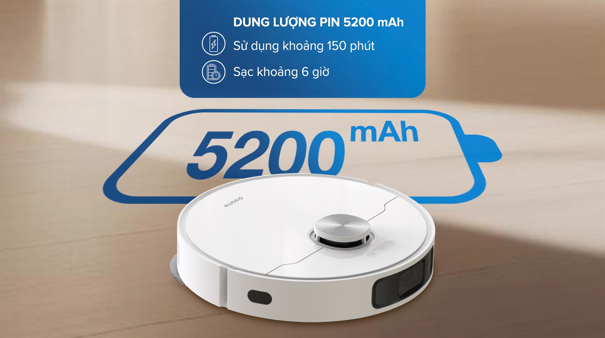 Robot hút bụi lau nhà Dreame L10 Prime