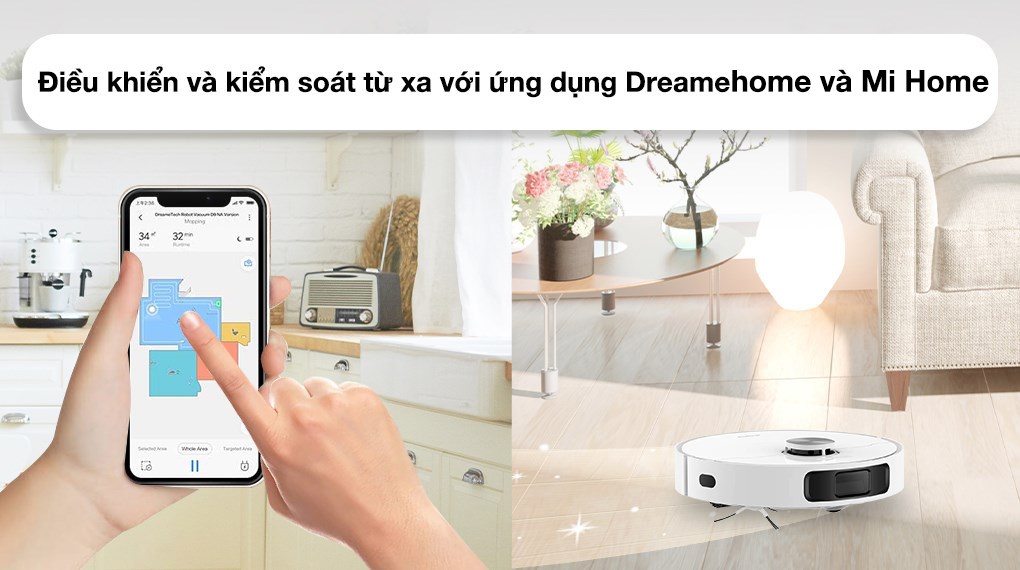 Robot hút bụi lau nhà Dreame L10 Ultra