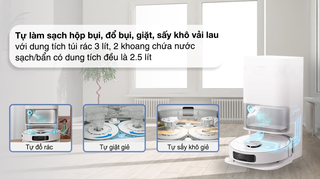 Robot hút bụi lau nhà Dreame L10 Ultra