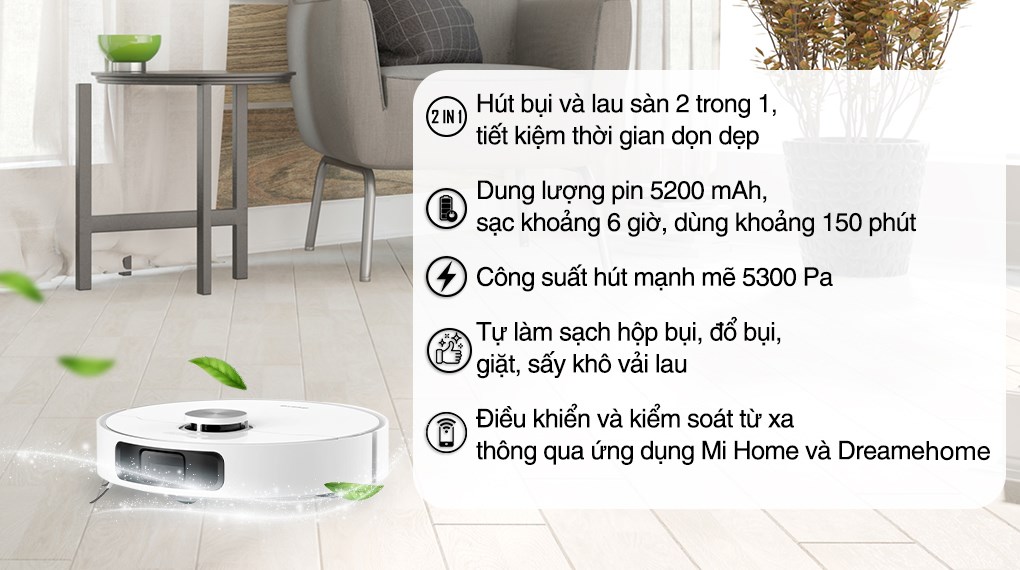 Robot hút bụi lau nhà Dreame L10 Ultra
