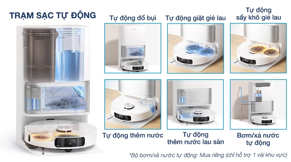 Robot hút bụi lau nhà Dreame L10S Ultra Gen 2