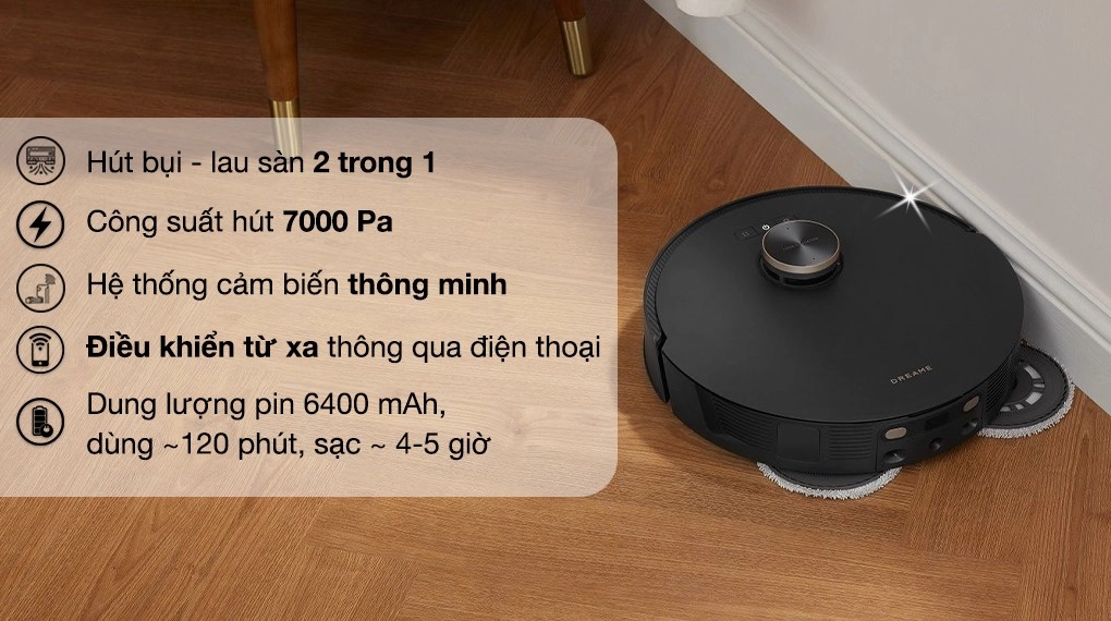 Robot hút bụi lau nhà Dreame L20 Ultra