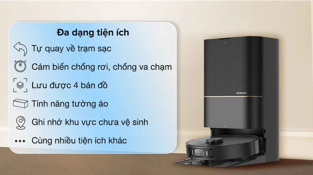 Robot hút bụi lau nhà Dreame X30 Ultra