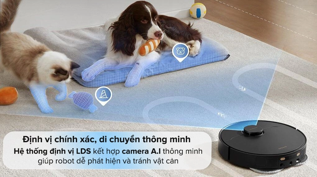 Robot hút bụi lau nhà Dreame X30 Ultra