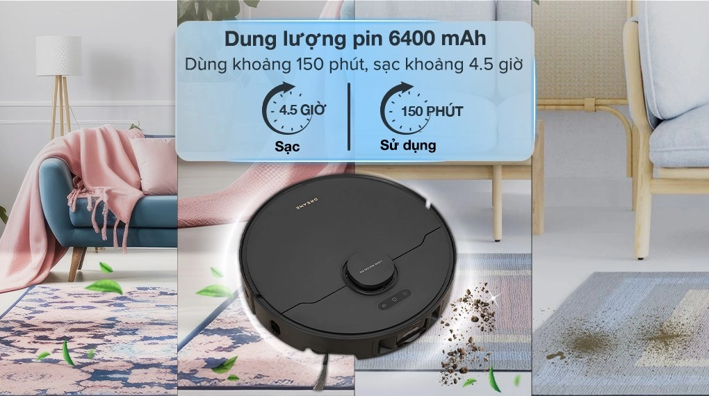 Robot hút bụi lau nhà Dreame X40 Ultra