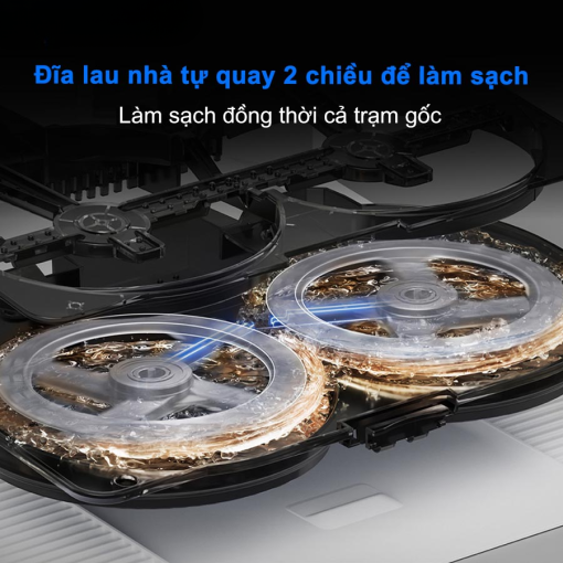 Robot hút bụi lau nhà Ecovacs Deebot T30C Black