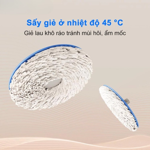 Robot hút bụi lau nhà Ecovacs Deebot T30C White