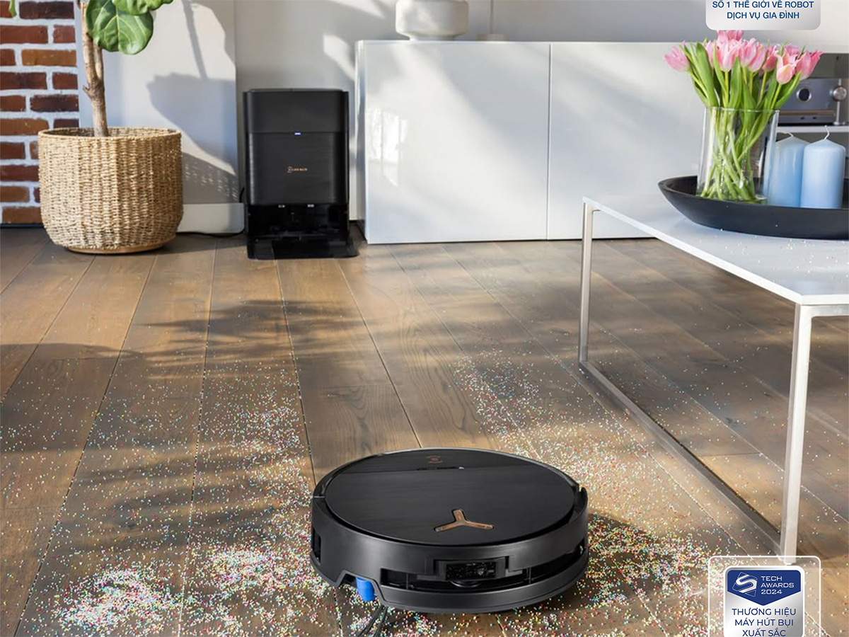 Robot hút bụi lau nhà Ecovacs X9 Pro Omni