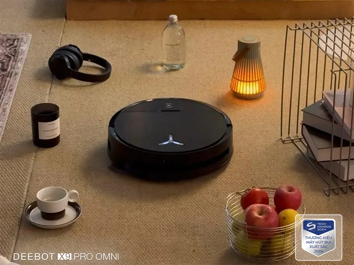 Robot hút bụi lau nhà Ecovacs X9 Pro Omni