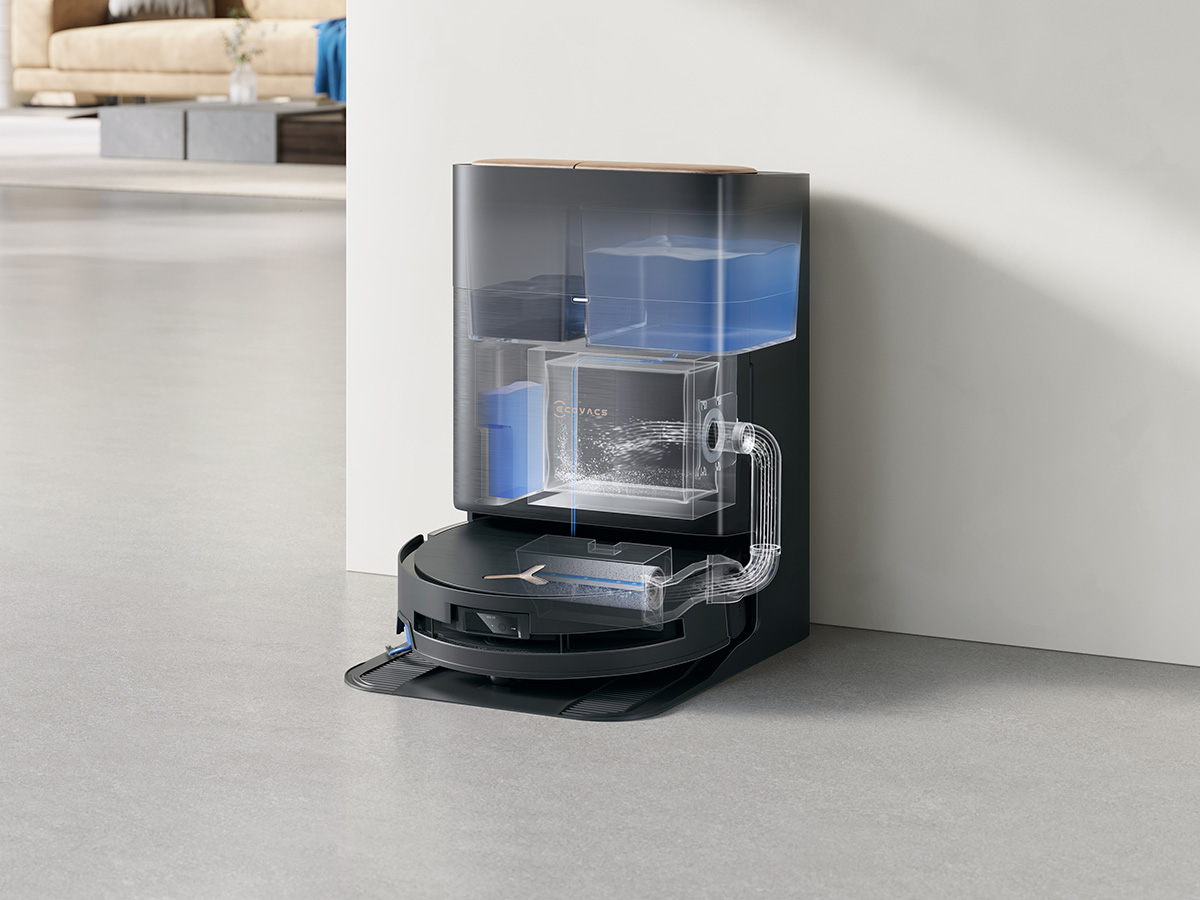 Robot hút bụi lau nhà Ecovacs X9 Pro Omni