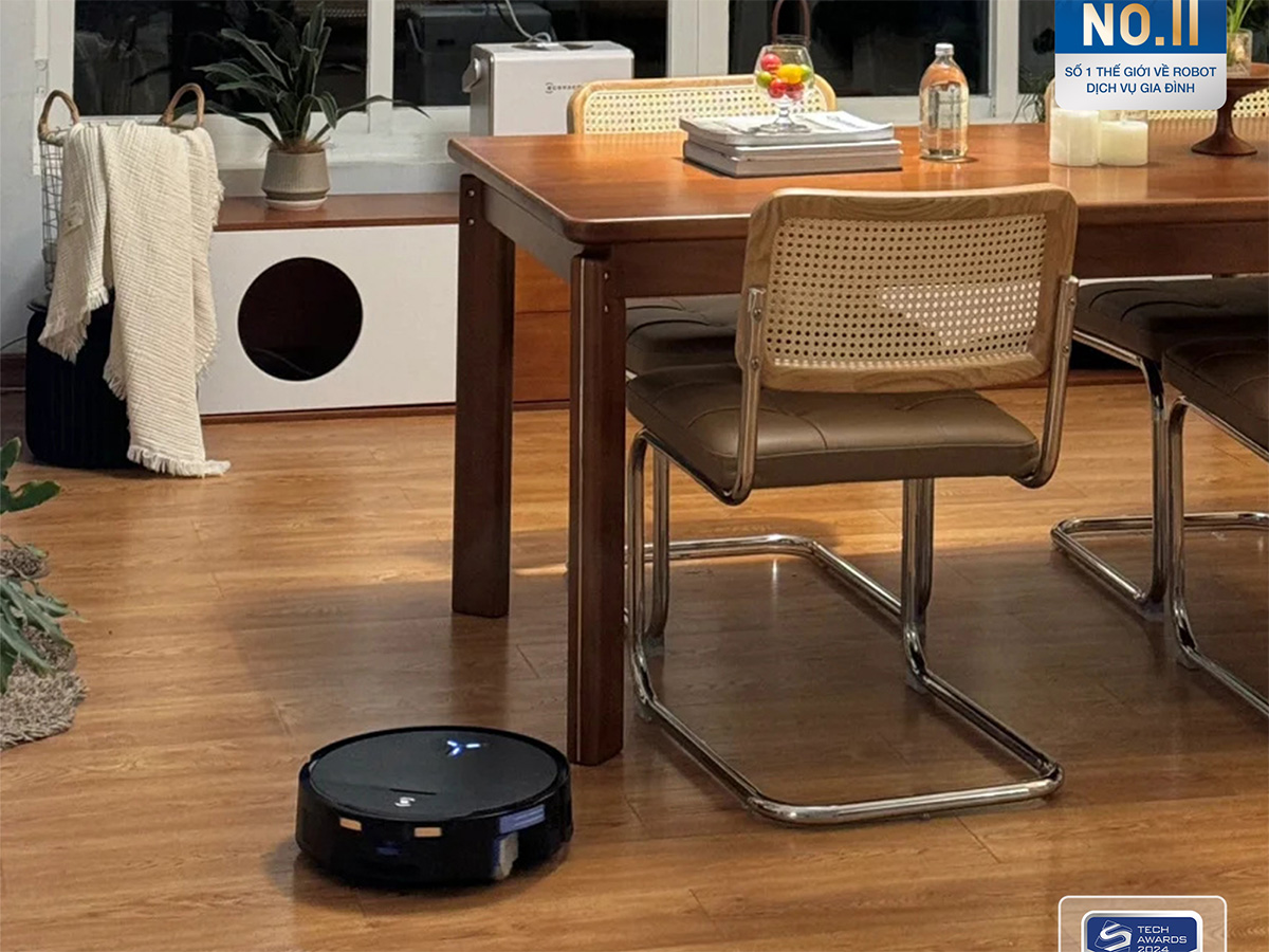 Robot hút bụi lau nhà Ecovacs X9 Pro Omni