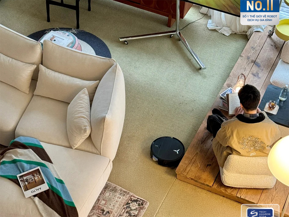 Robot hút bụi lau nhà Ecovacs X9 Pro Omni