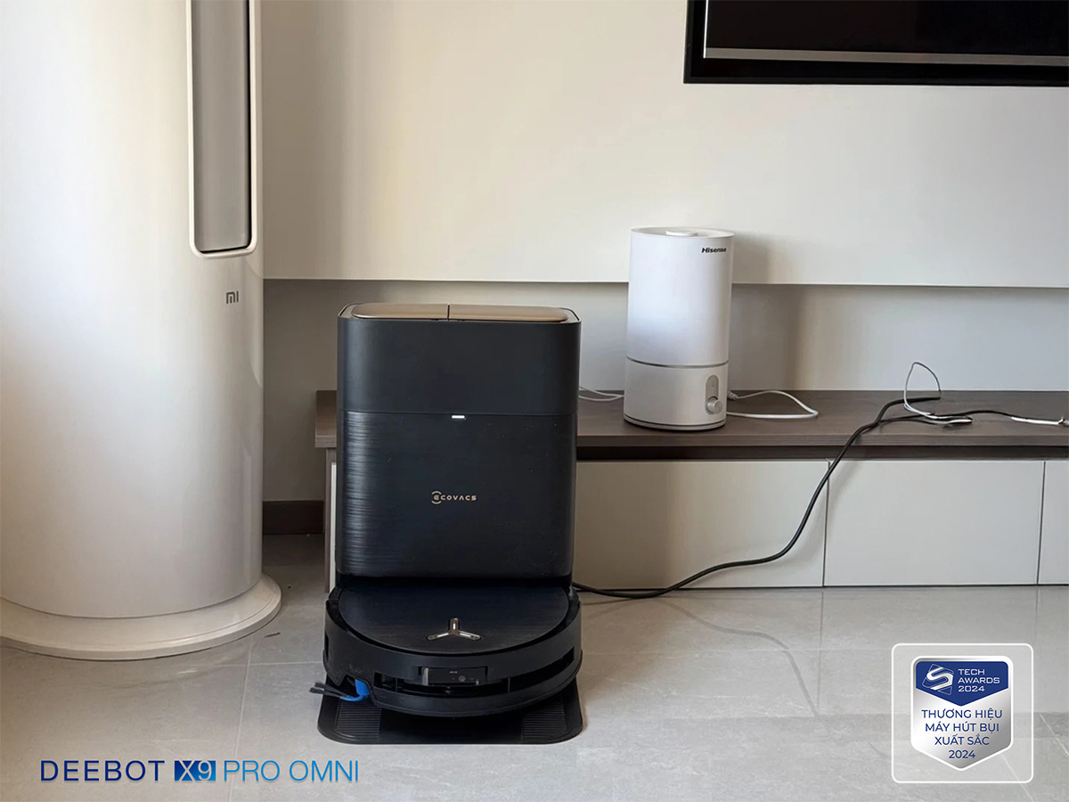 Robot hút bụi lau nhà Ecovacs X9 Pro Omni