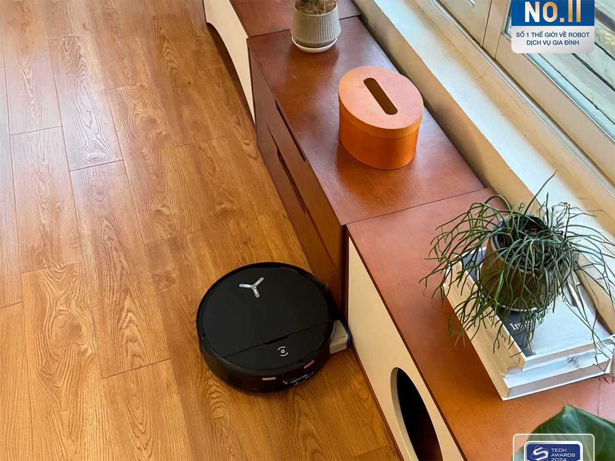 Robot hút bụi lau nhà Ecovacs X9 Pro Omni