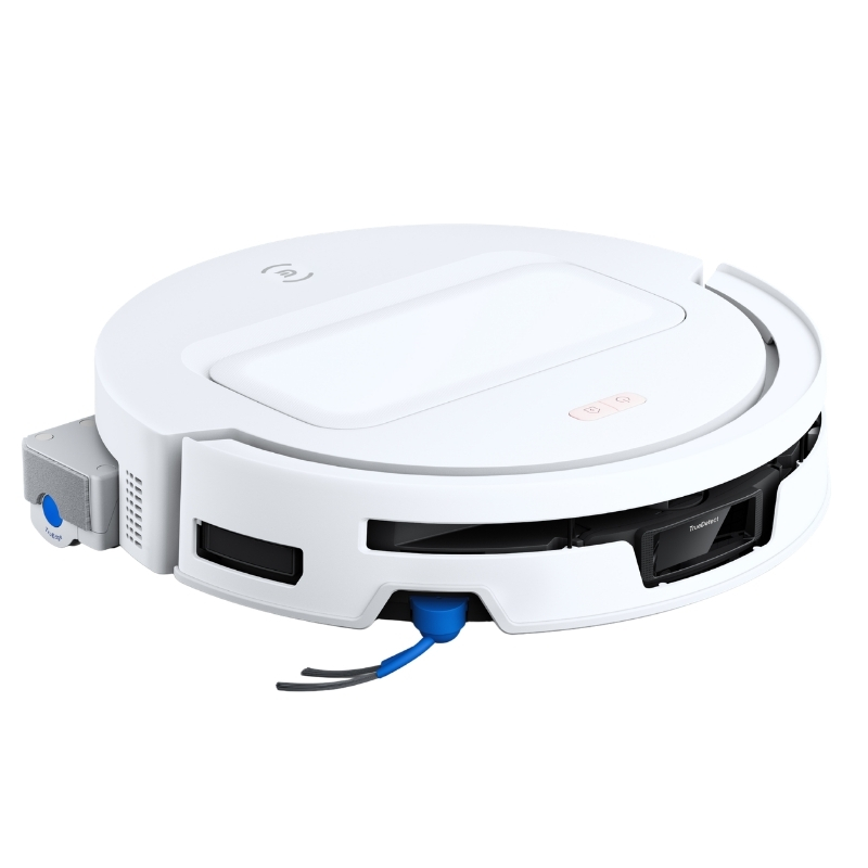 Robot hút bụi lau nhà giặt giẻ Ecovacs T80 Max Omni White