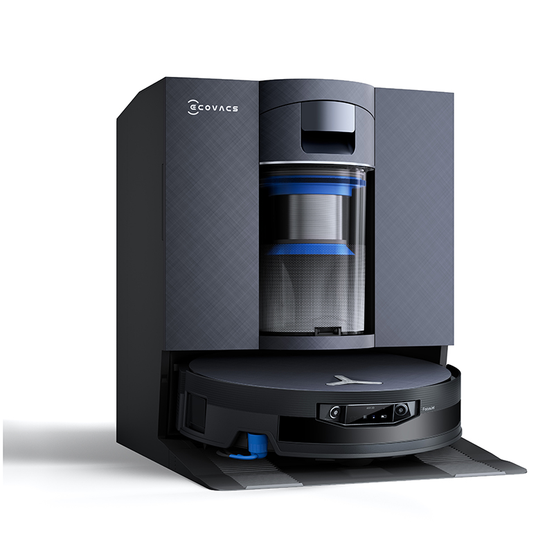 Robot hút bụi lau nhà giặt giẻ Ecovacs X12 Omni Cyclone