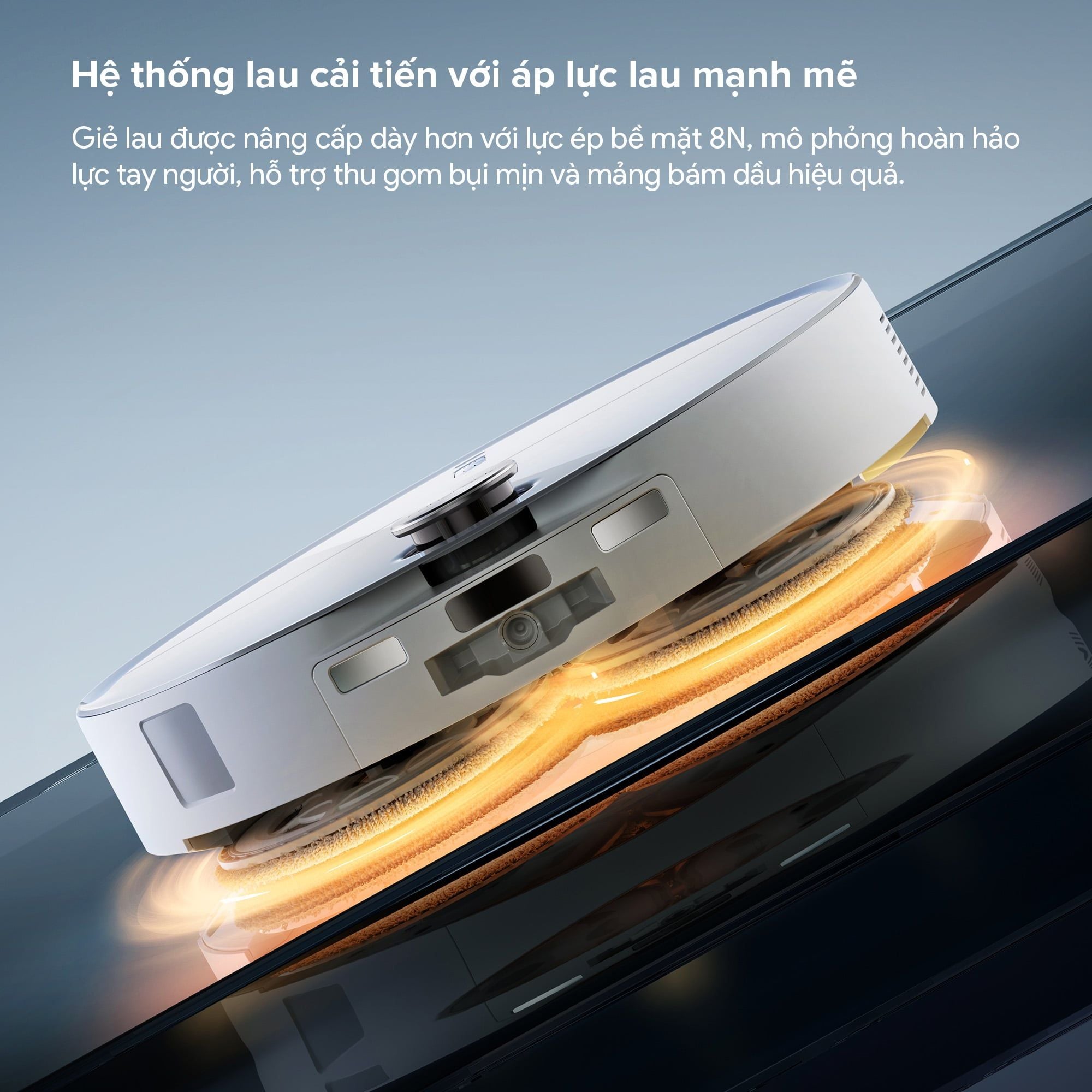 Robot hút bụi lau nhà giặt giẻ Roborock Qrevo Edge 2 Trắng