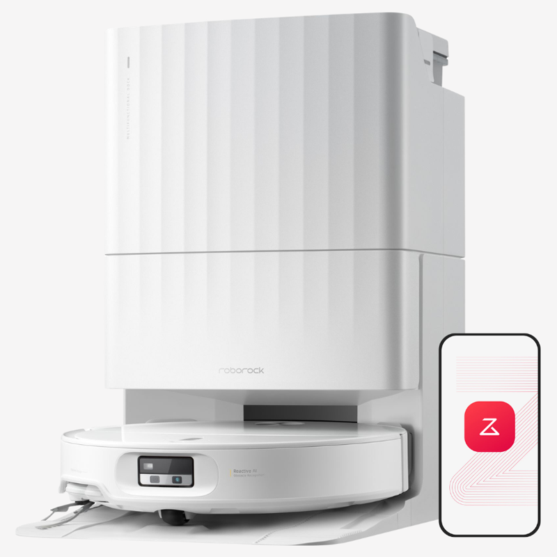 Robot hút bụi lau nhà giặt giẻ Roborock Qrevo Edge 2 Trắng